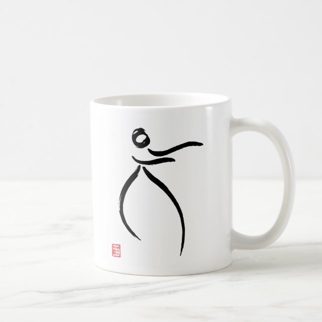 Tai Chi Flow Coffee Mug (Right)