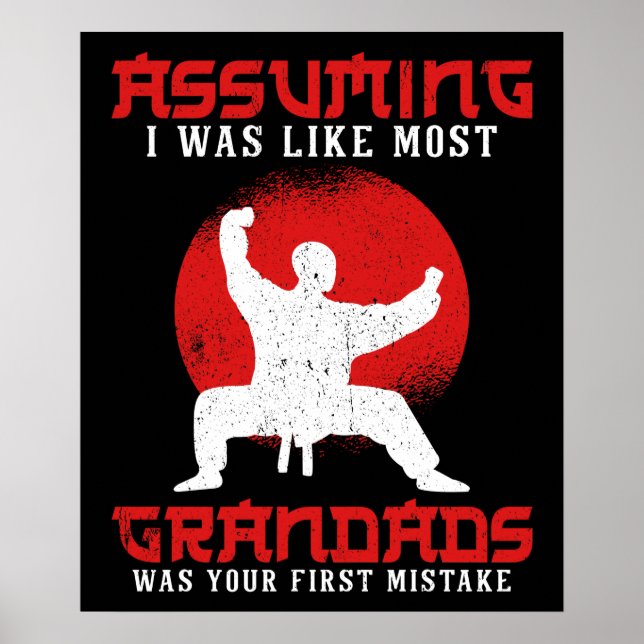 Tai Chi Grandpa Poster (Front)