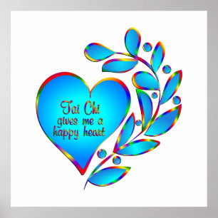 Tai Chi Happy Heart Poster