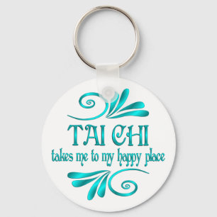 Tai Chi Happy Place Key Ring