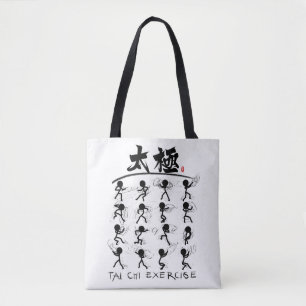 Tai Chi kung fu(功夫) Tote Bag