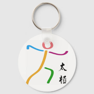 Tai Chi Logo Key Ring