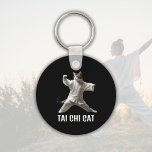 Tai Chi lovers accessories qigong Master Marshal  Key Ring<br><div class="desc">Tai chi cat keyring,  for all you Tai Chi and cat lovers out there. You can change the wording or background colours. Fabulous for a Tai Chi or Marshal arts instructor or makes a great gift for a friend, </div>