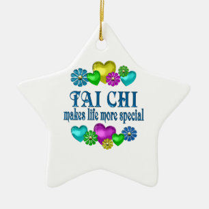 Tai Chi More Special Ceramic Tree Decoration