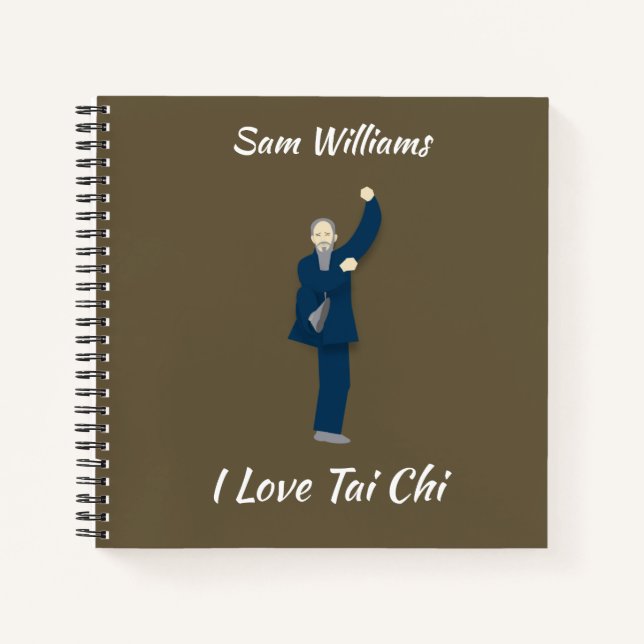 Tai Chi Notebook (Front)