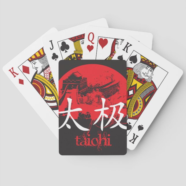 Tai Chi Playing Cards (Back)