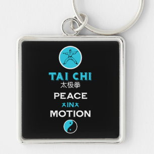 Tai Chi Practitioner Gift Key Ring