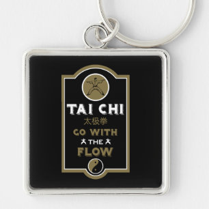 Tai Chi Practitioner Gift Key Ring