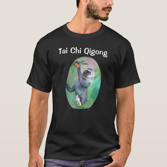 Tai Chi Qigong Monkey T-Shirt (Front)