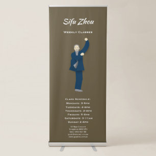 Tai Chi Retractable Banner