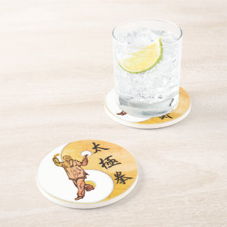 Tai Chi Sandstone Coaster