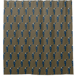 Tai Chi Shower Curtain