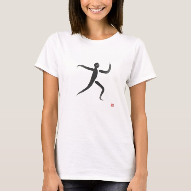 Tai Chi Single Whip T-Shirt (Front)