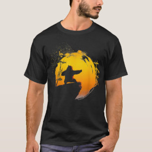 Tai Chi Sunset Silhouette T-Shirt