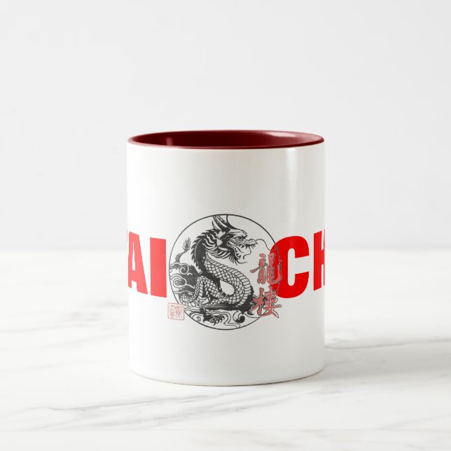 TAI  CHI Two-Tone COFFEE MUG (Center)