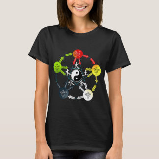 Tai Chi Yin Yang Five Elements Chinese T-Shirt