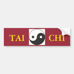 tai chi YIN & YANG SYMBOL Bumper Sticker