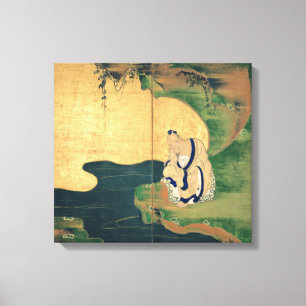 Tai Gong Wang by Ogata Korin Canvas Print