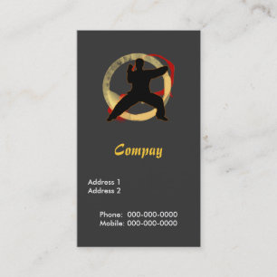 Tai Ji Chuan Business Card