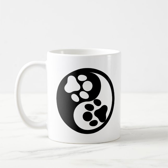 Taichi Paws Coffee Mug (Left)