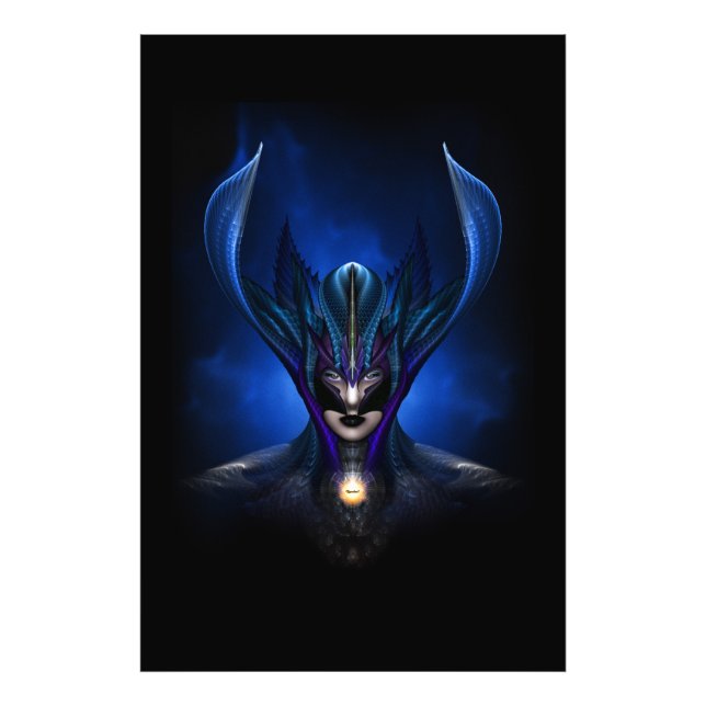 Taidushan Sai Shadow Blue RB BLK Photo Print (Front)