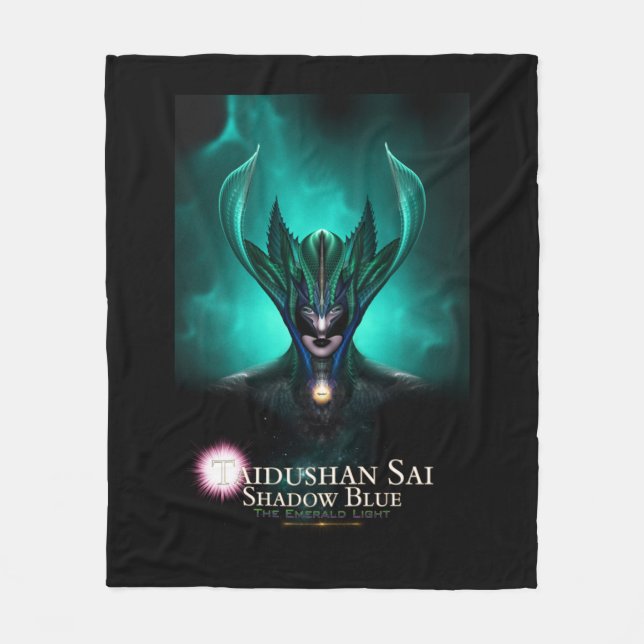 Taidushan Sai Shadow Blue TEL Fleece Blanket (Front)