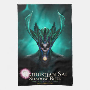 Taidushan Sai Shadow Blue The Emerald Light Towel