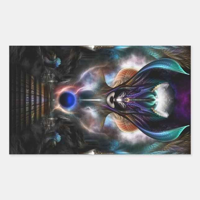 Taidushan Sai Spirit Of Power WD Rectangular Sticker (Front)