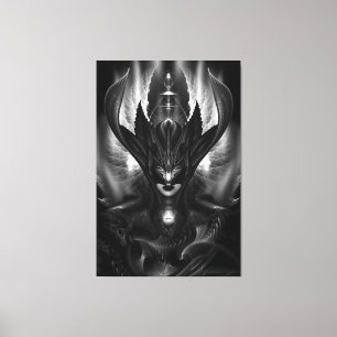 Taidushan Sai The Talons Of Time Wrapped Canvas