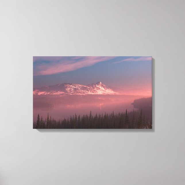 Taiga (Dawn) Triptych Canvas Print (Front)
