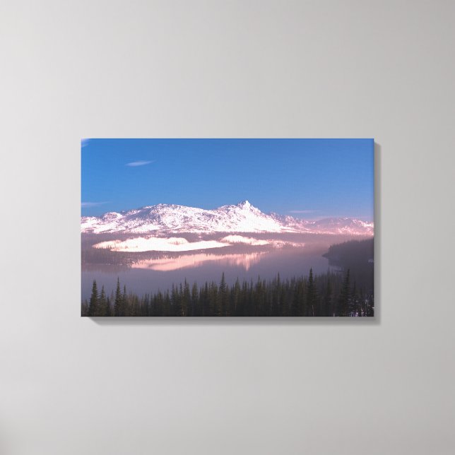 Taiga (Morning) Canvas Print (Front)