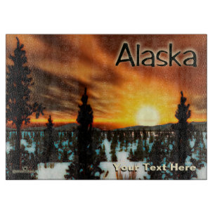 Taiga Sun - Alaska Cutting Board