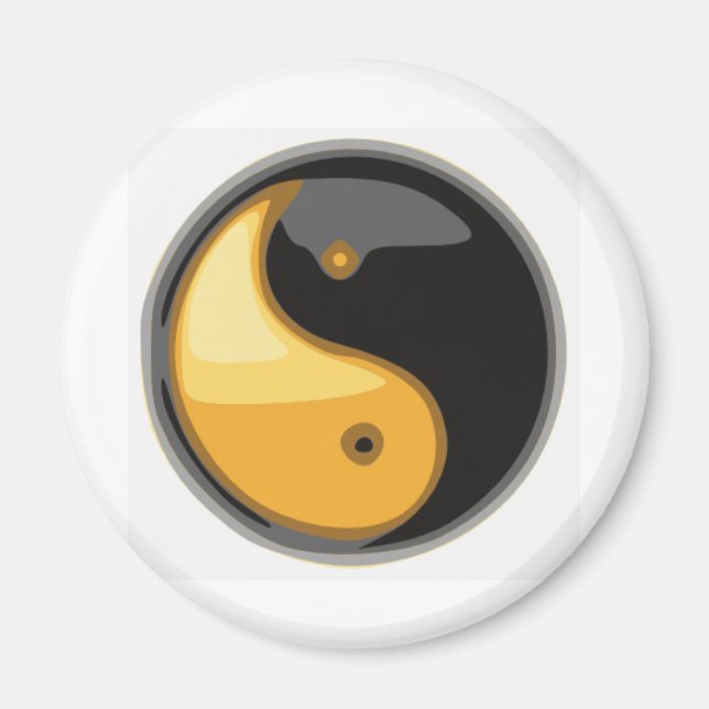 Taijitu_yellow Magnet (Front)