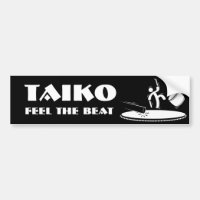 Taiko - Feel the Beat - Bumper Sticker