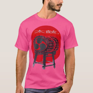 Taiko Japanese Large Drum Percussion T-Shirt