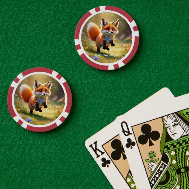 "Tail-Chasing Fun" Poker Chips (Poker Table (Double))