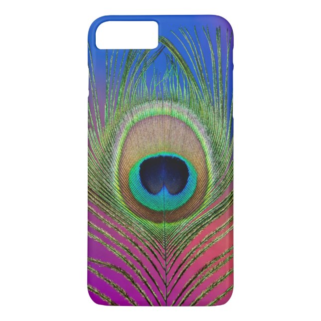 Tail feather of a peacock Case-Mate iPhone case (Back)