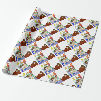 Tail harem  wrapping paper