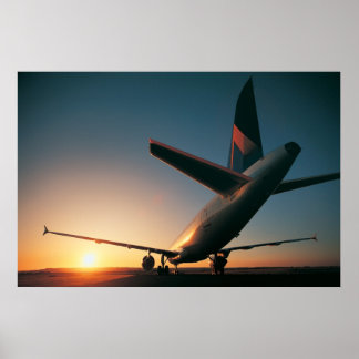 Tail of Rising Sun - Airbus A320 Poster