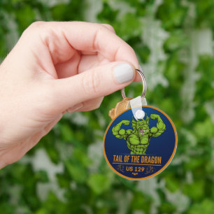 Tail of the Dragon Deals Gap Motorcycle road trip Key Ring