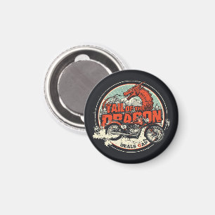 Tail of the Dragon Deals Gap Motorcycle road trip Magnet