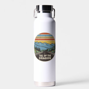 Tail Of The Dragon Mountains Water Bottle