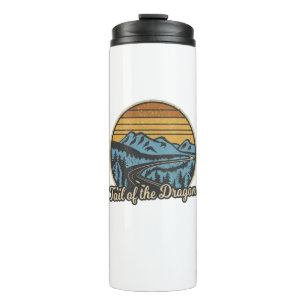 Tail Of The Dragon Retro Thermal Tumbler
