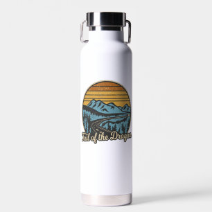 Tail Of The Dragon Retro Water Bottle