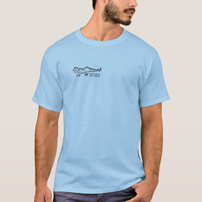 Tail of the Iguana 2022 T-Shirt (Front)