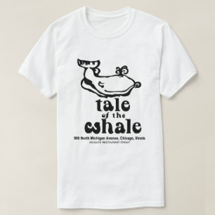 Tail of the Whale Restaurant, Chicago, Illinois T-Shirt