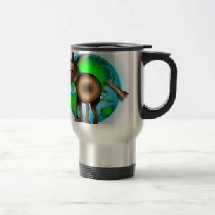 Tail on Donkey Travel Mug