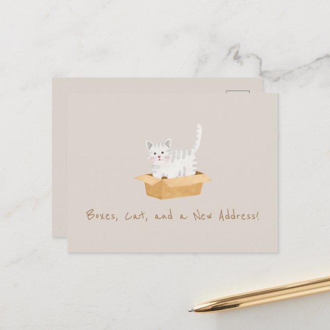 Tail-Tales of a New Home Postcard (Front/Back In Situ)