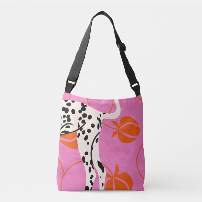 Tail & Texture Crossbody Bag (Front)
