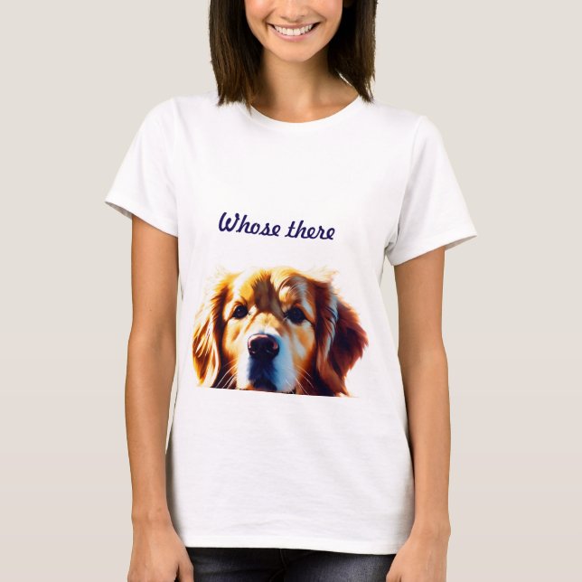 Tail-Wagging Style T-Shirt (Front)